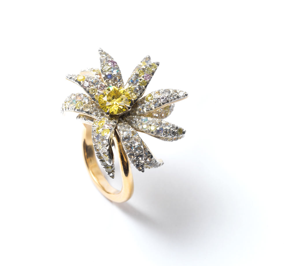 By Love : Bague "Edelweiss"