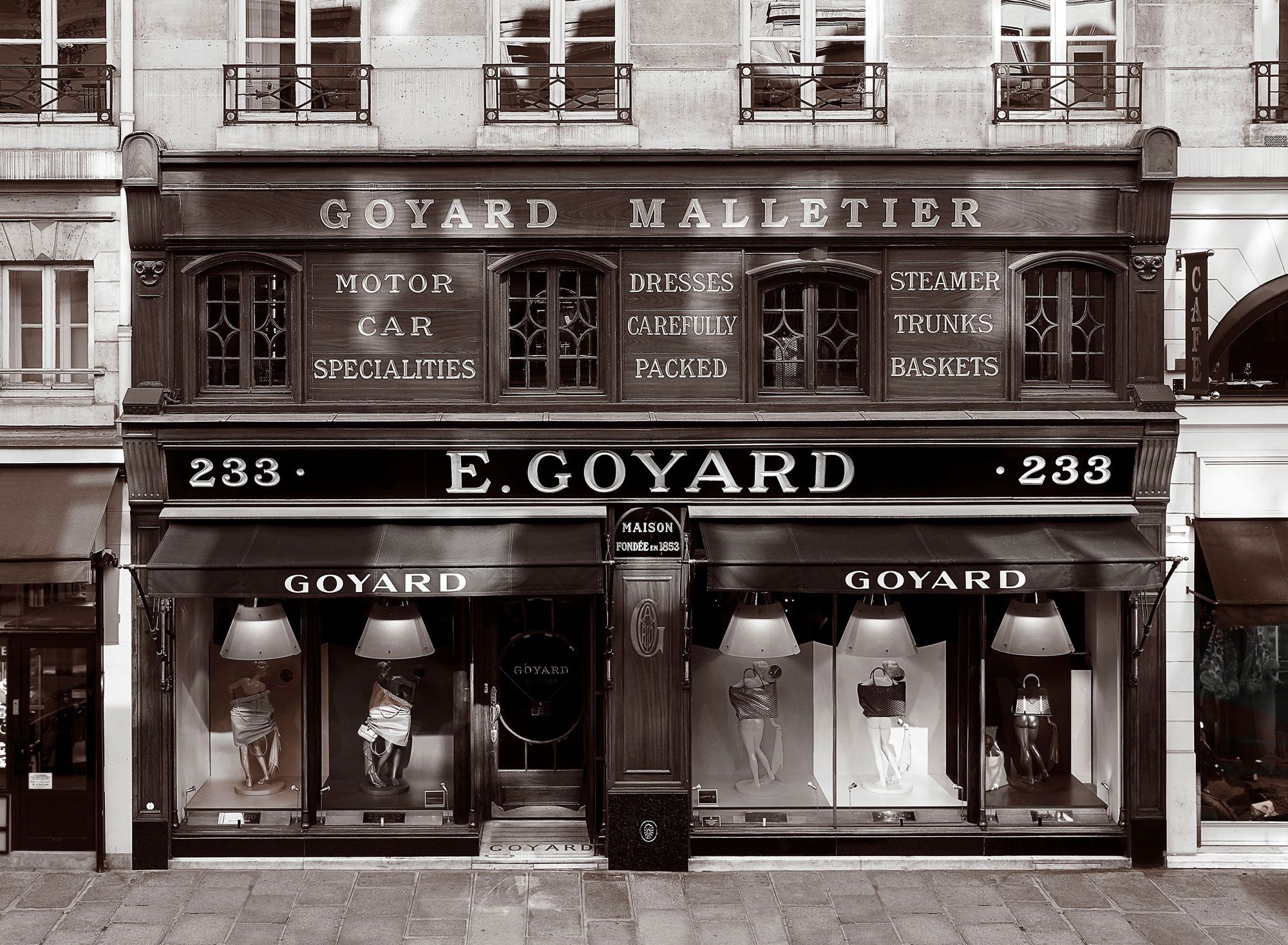 Maison Goyard - Step inside the new Goyard comptoir in Milan #SneakPeek  #GoyardPalazzino