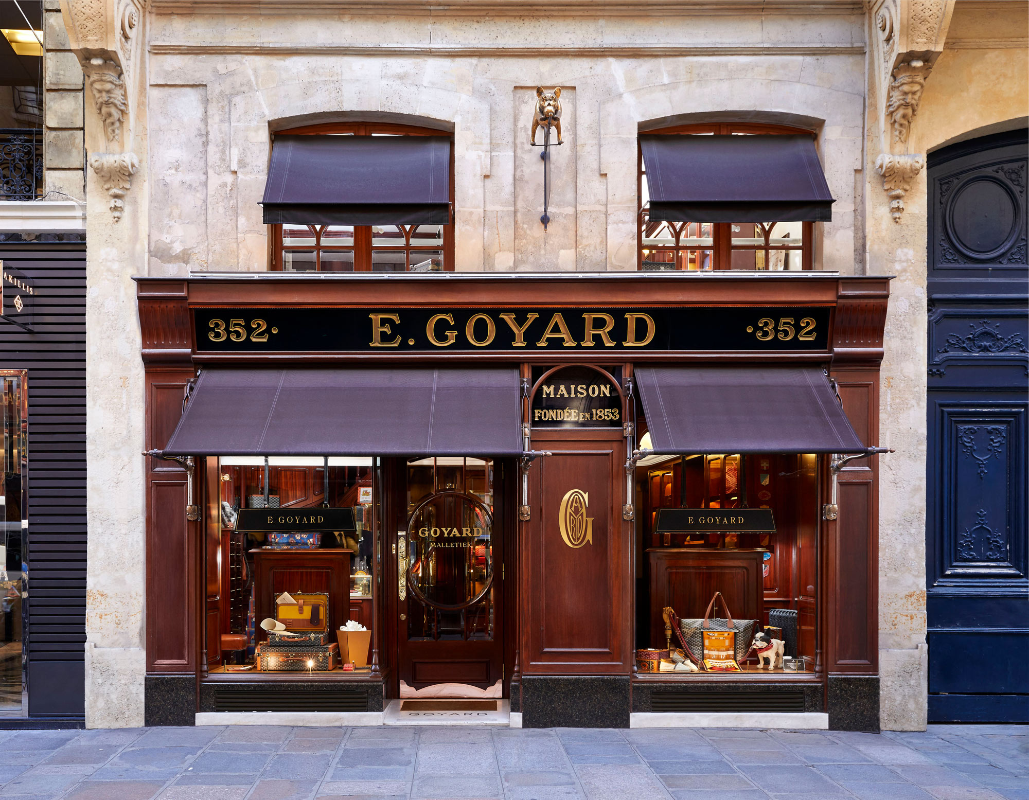 Maison Goyard, Paris  Goyard, Biarritz, Jewelry store design
