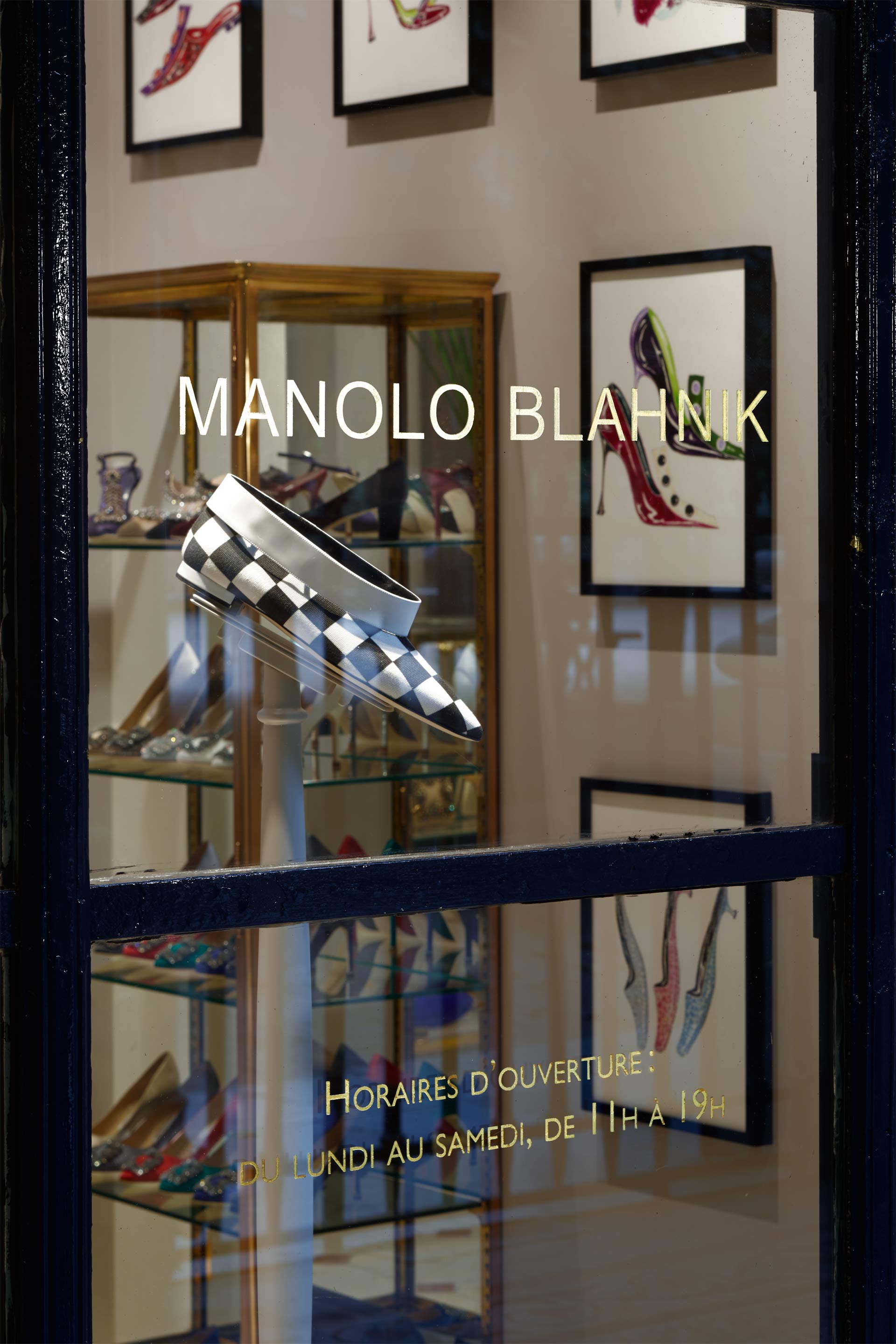 The Manolo Blahnik retail store @ Palais Royal, Paris